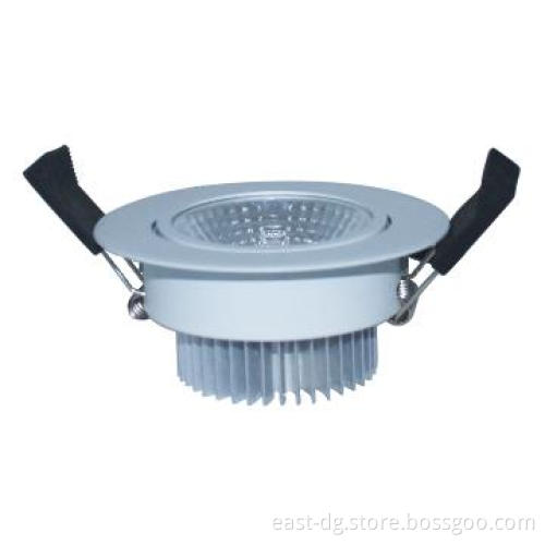 3w cob ce&rohs approved dimmable led downlight